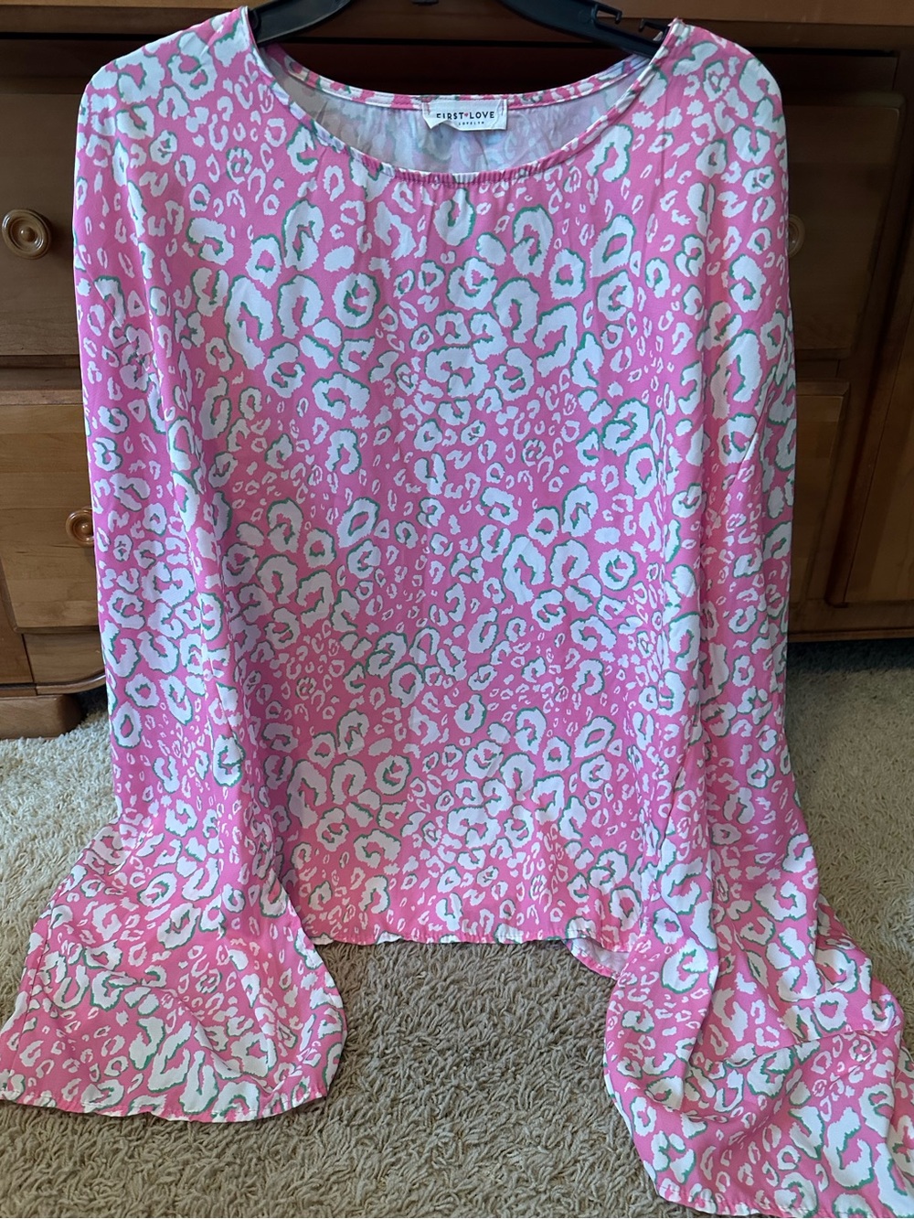 NWOT FIRST LOVE PONCHO TOP